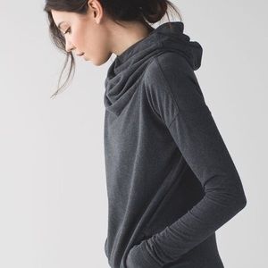 Lululemon Stressless hoodie charcoal color